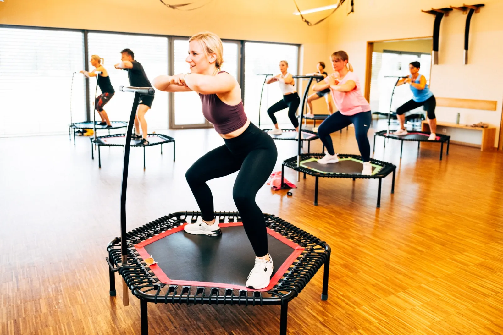 Jumping-Fitness-Kurs im Rückgrat Donaueschingen